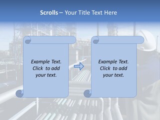 Steel Fuelstorage Petrochemical PowerPoint Template