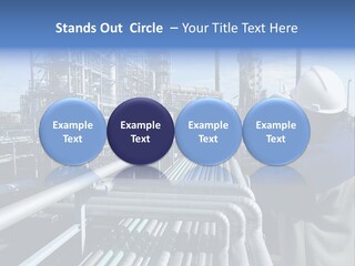 Steel Fuelstorage Petrochemical PowerPoint Template