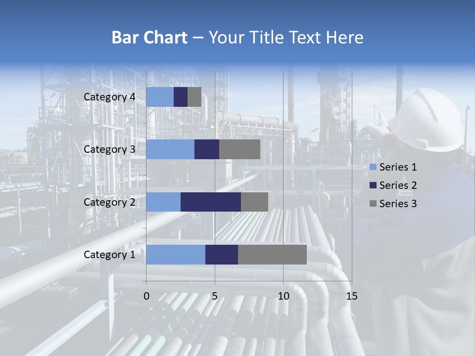 Steel Fuelstorage Petrochemical PowerPoint Template