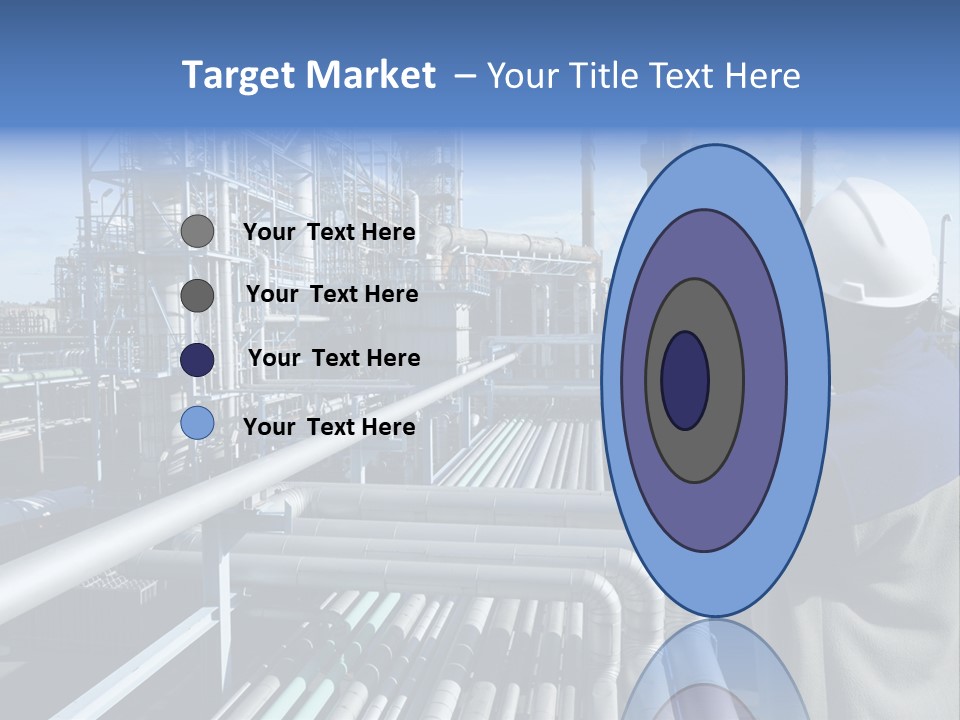 Steel Fuelstorage Petrochemical PowerPoint Template