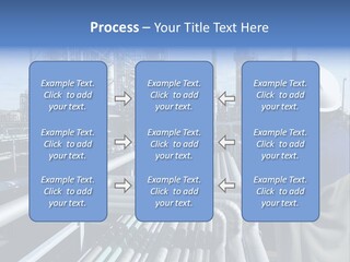 Steel Fuelstorage Petrochemical PowerPoint Template