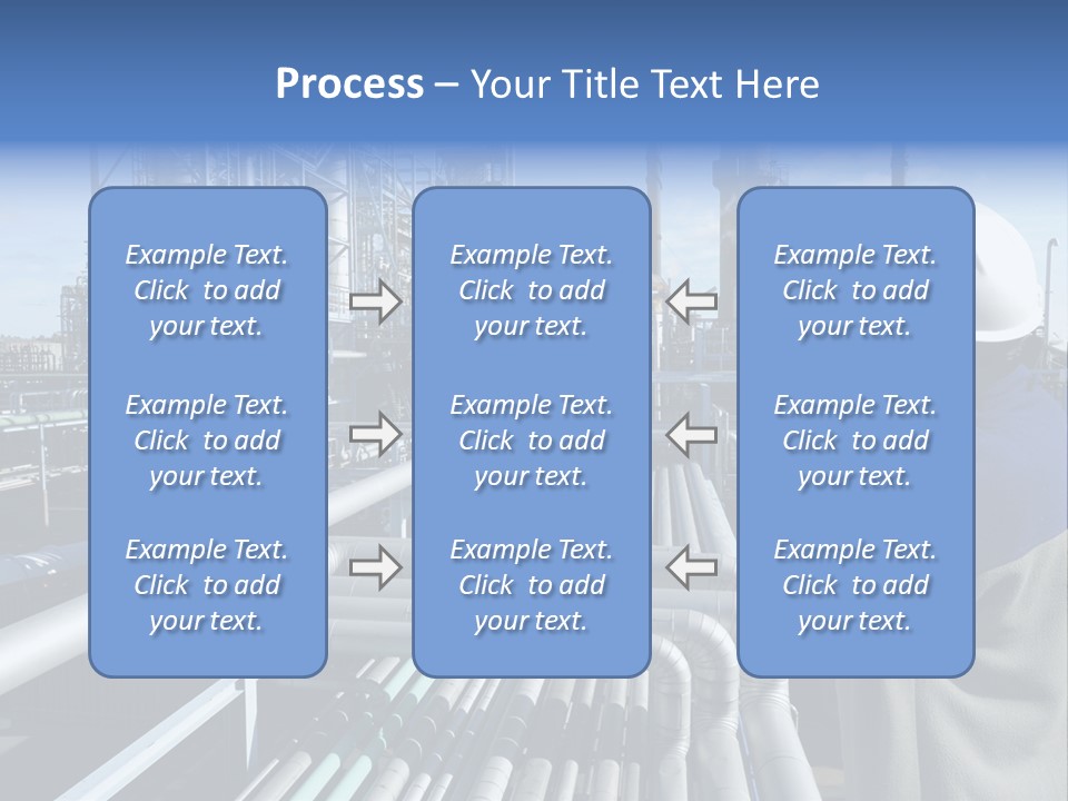 Steel Fuelstorage Petrochemical PowerPoint Template