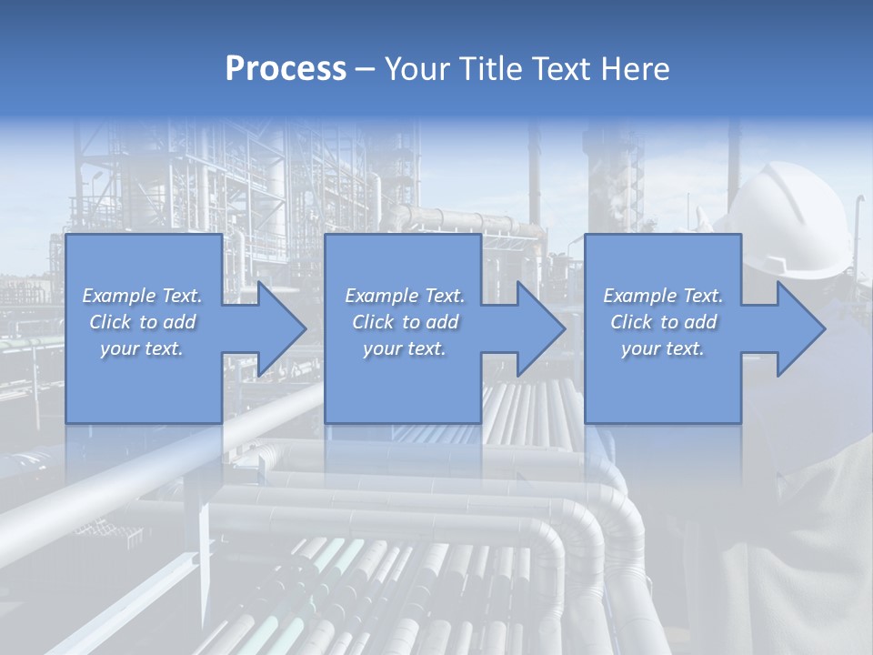 Steel Fuelstorage Petrochemical PowerPoint Template
