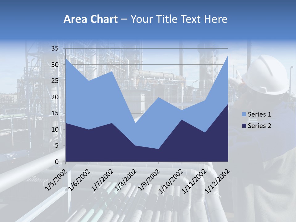 Steel Fuelstorage Petrochemical PowerPoint Template