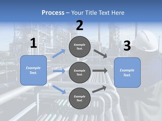 Steel Fuelstorage Petrochemical PowerPoint Template