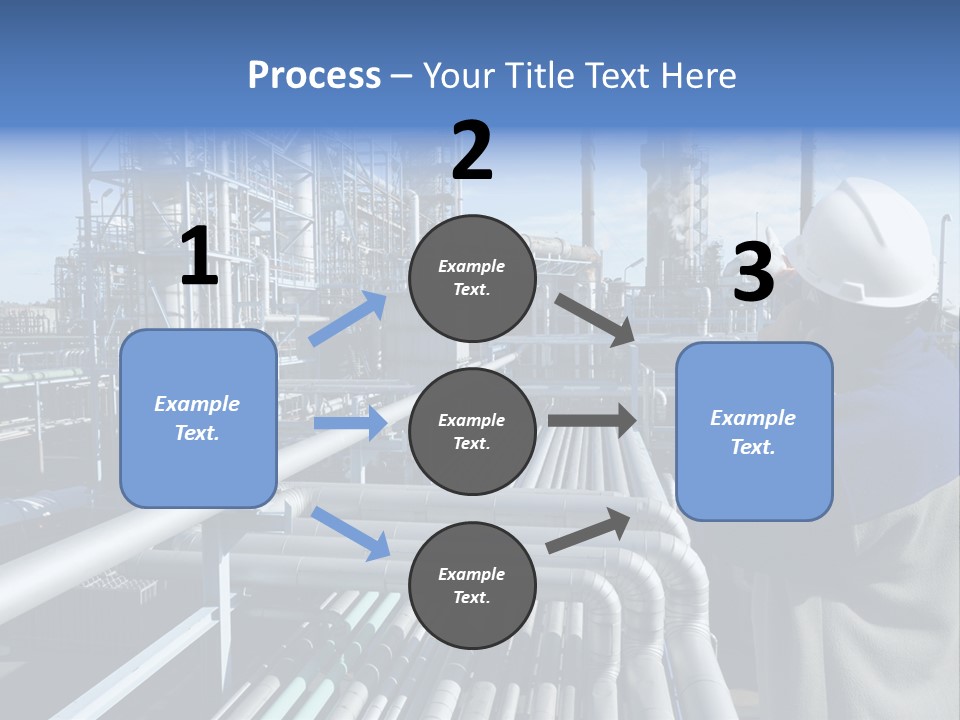 Steel Fuelstorage Petrochemical PowerPoint Template