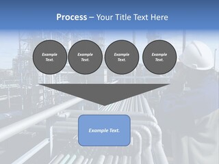 Steel Fuelstorage Petrochemical PowerPoint Template