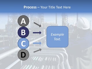 Steel Fuelstorage Petrochemical PowerPoint Template