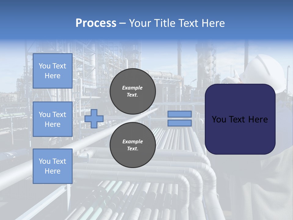 Steel Fuelstorage Petrochemical PowerPoint Template