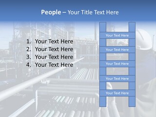 Steel Fuelstorage Petrochemical PowerPoint Template