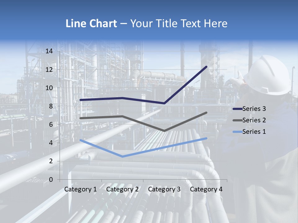 Steel Fuelstorage Petrochemical PowerPoint Template