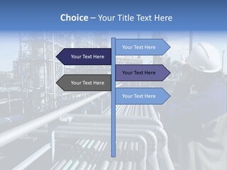 Steel Fuelstorage Petrochemical PowerPoint Template