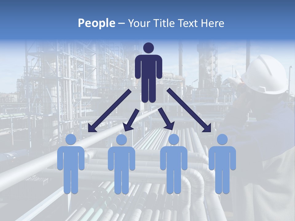 Steel Fuelstorage Petrochemical PowerPoint Template