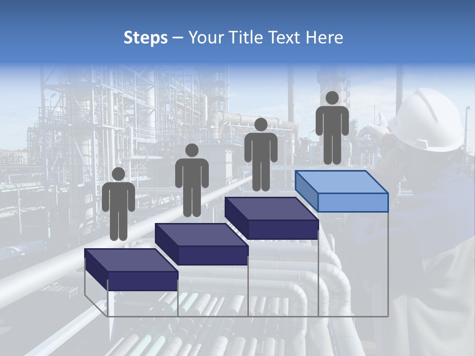 Steel Fuelstorage Petrochemical PowerPoint Template