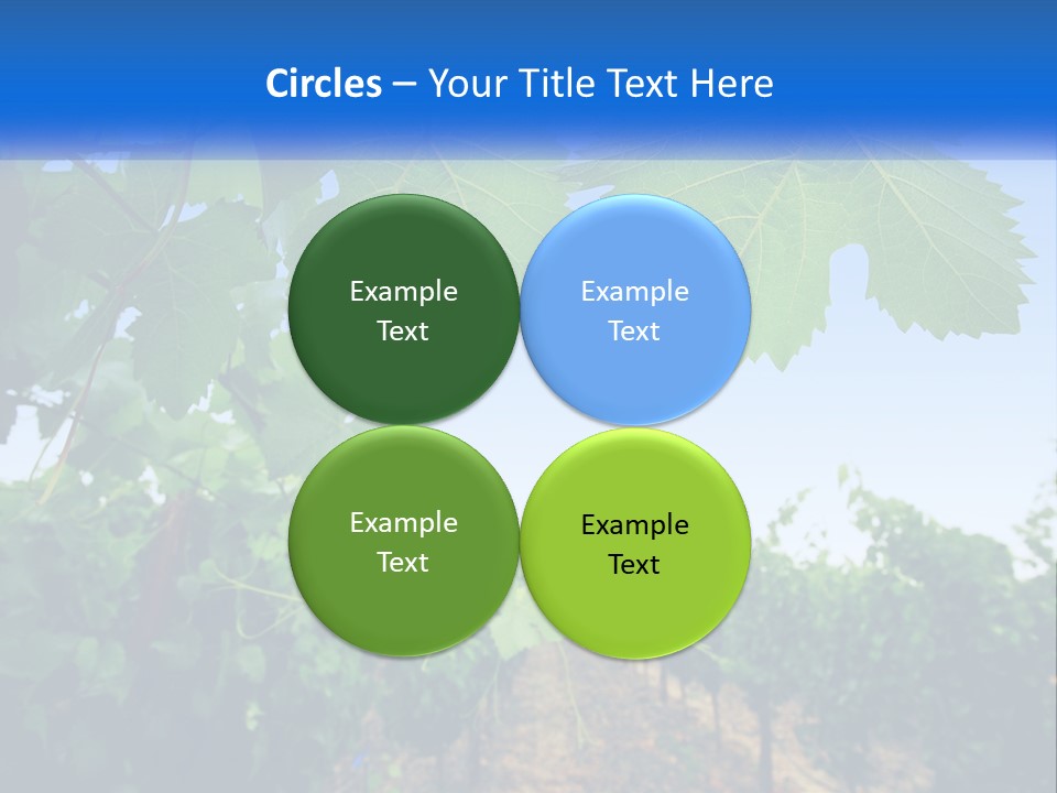 Ecology Outside Plant PowerPoint Template
