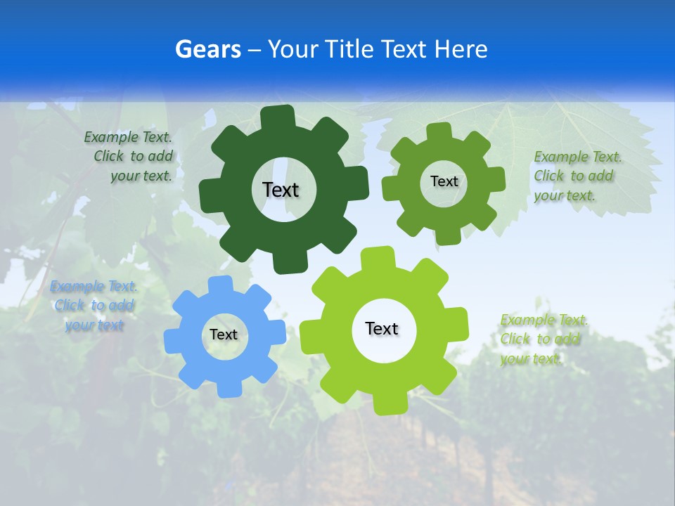 Ecology Outside Plant PowerPoint Template