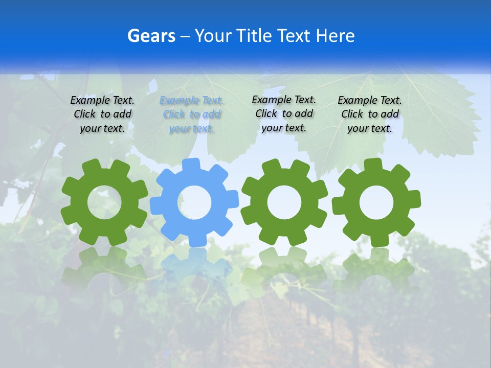 Ecology Outside Plant PowerPoint Template