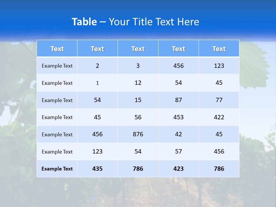 Ecology Outside Plant PowerPoint Template