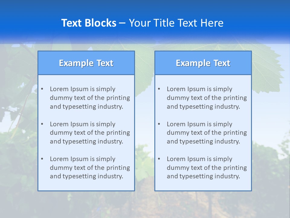 Ecology Outside Plant PowerPoint Template
