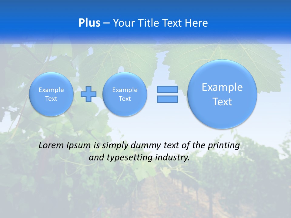 Ecology Outside Plant PowerPoint Template
