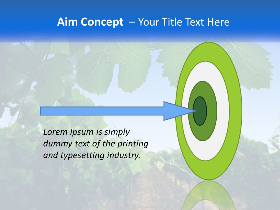Ecology Outside Plant PowerPoint Template