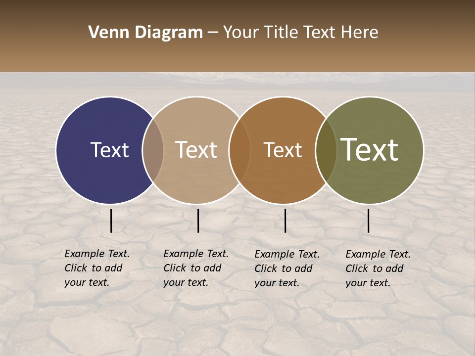 Land Outdoors Waterless PowerPoint Template