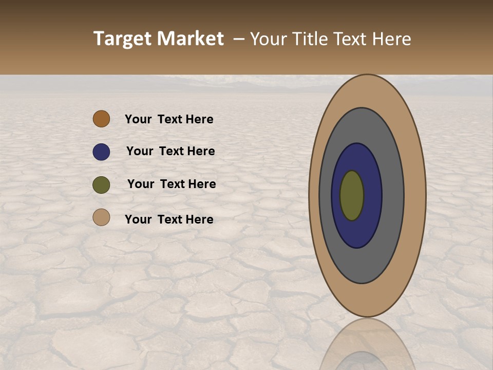 Land Outdoors Waterless PowerPoint Template