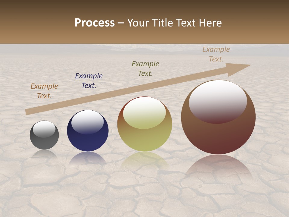 Land Outdoors Waterless PowerPoint Template