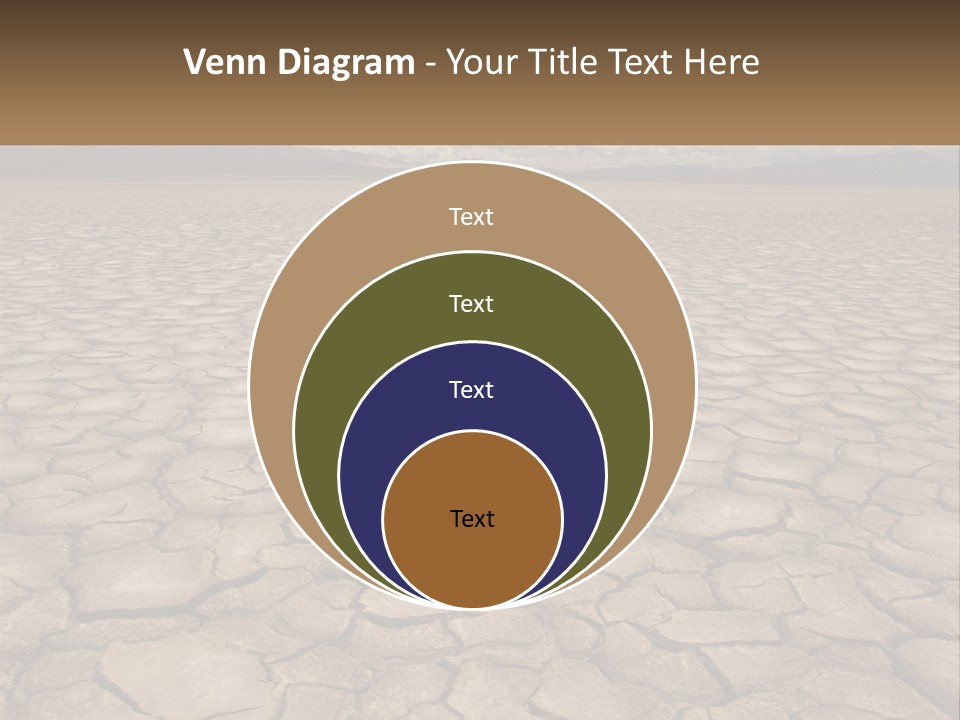 Land Outdoors Waterless PowerPoint Template