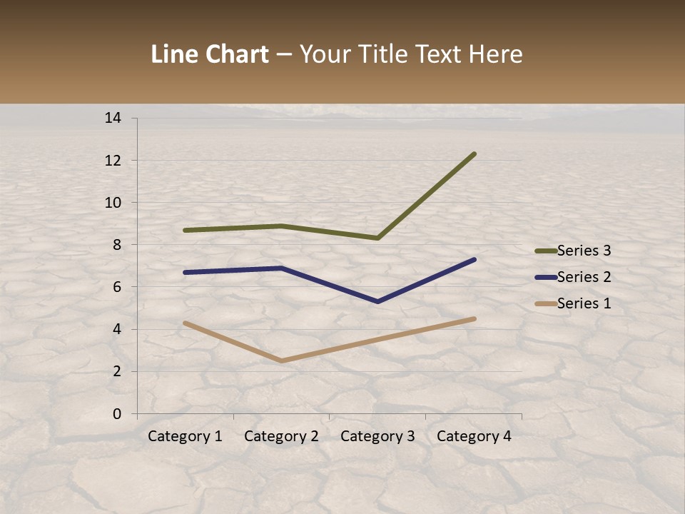 Land Outdoors Waterless PowerPoint Template