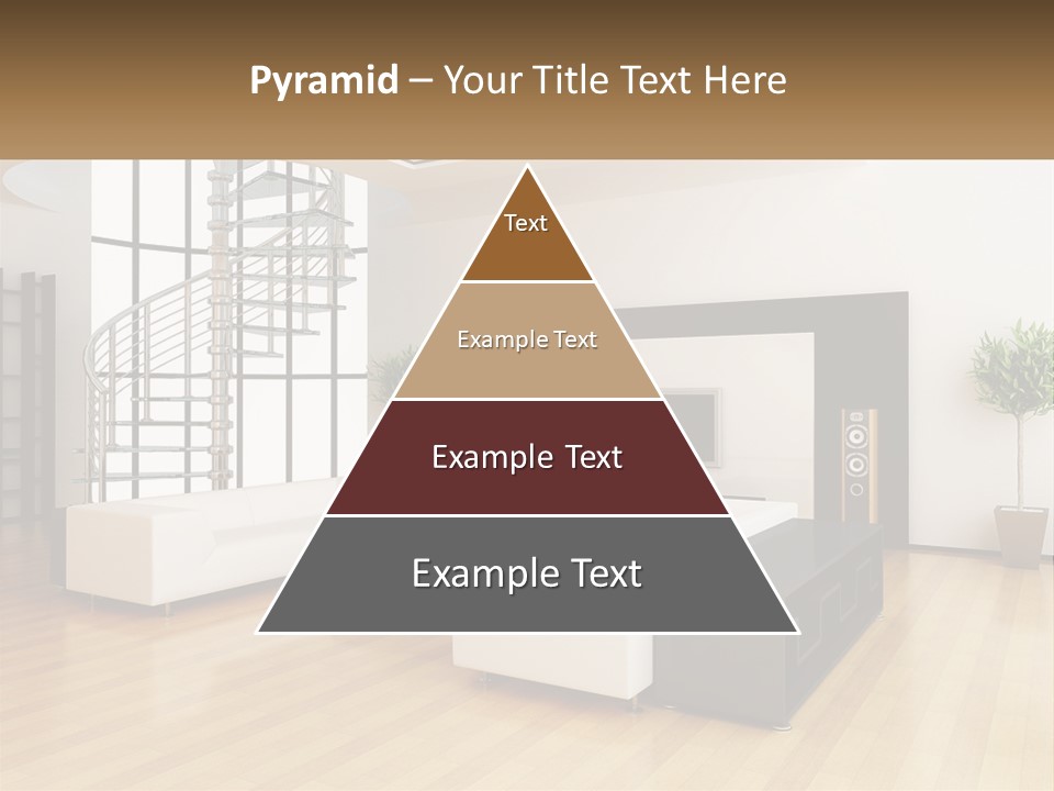 Domestic Parquet Living PowerPoint Template