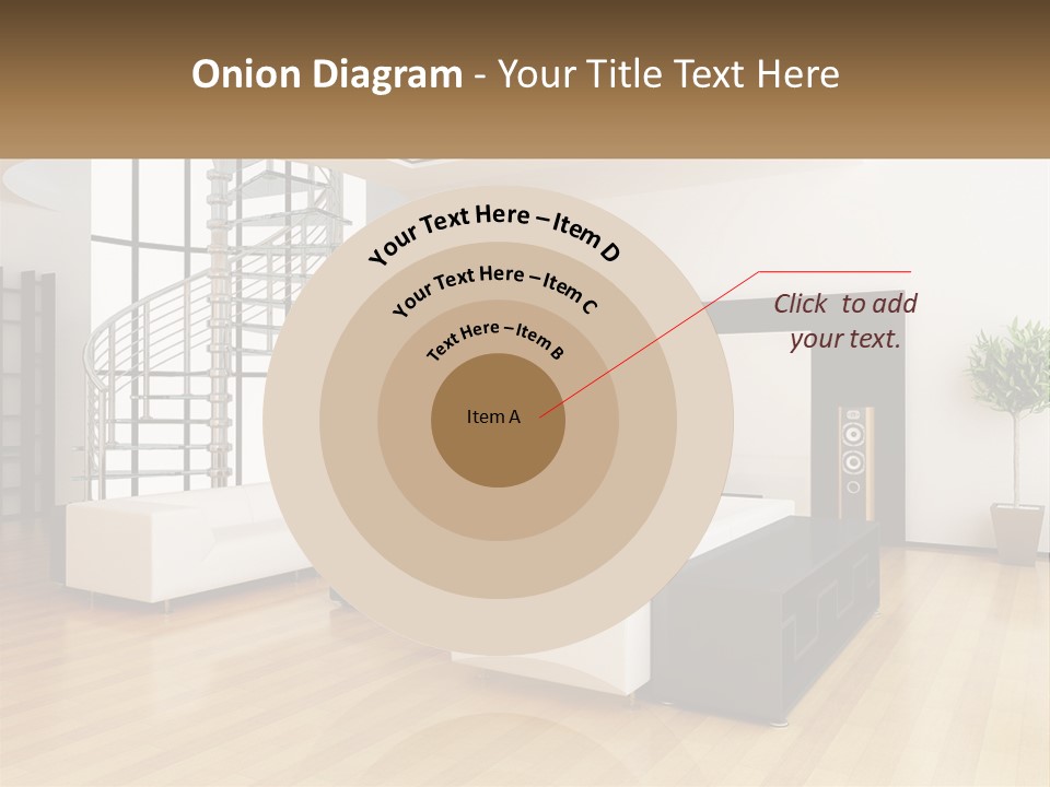 Domestic Parquet Living PowerPoint Template