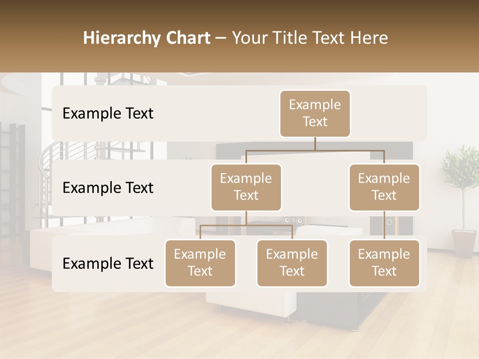 Domestic Parquet Living PowerPoint Template