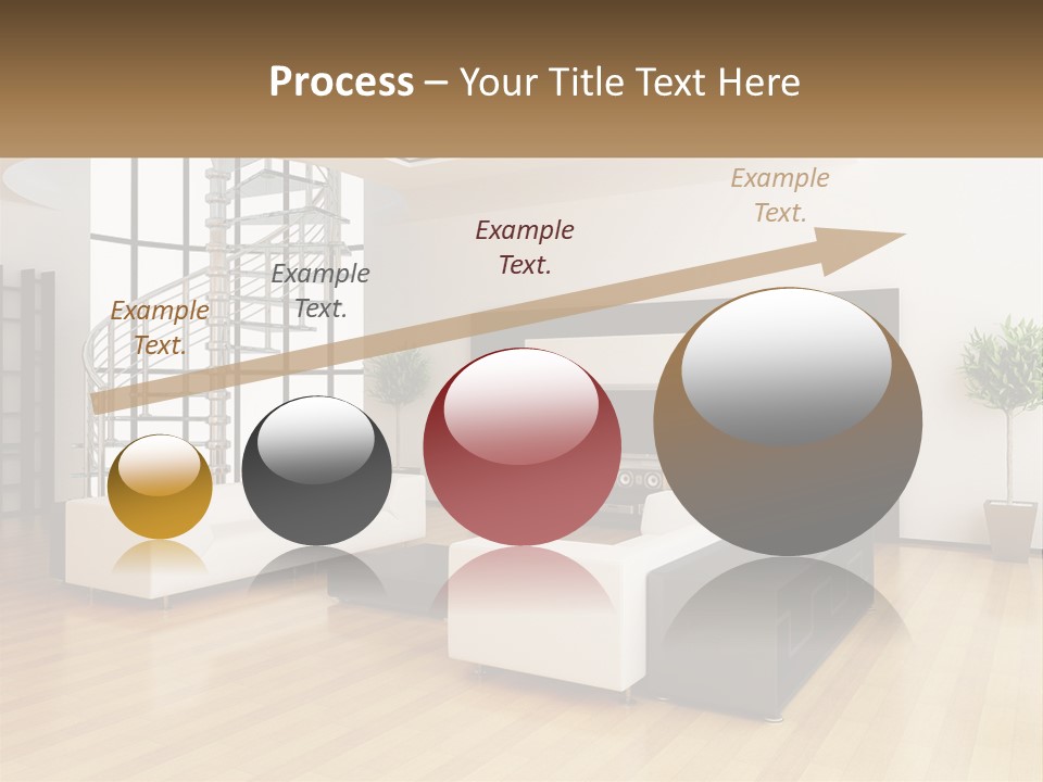 Domestic Parquet Living PowerPoint Template