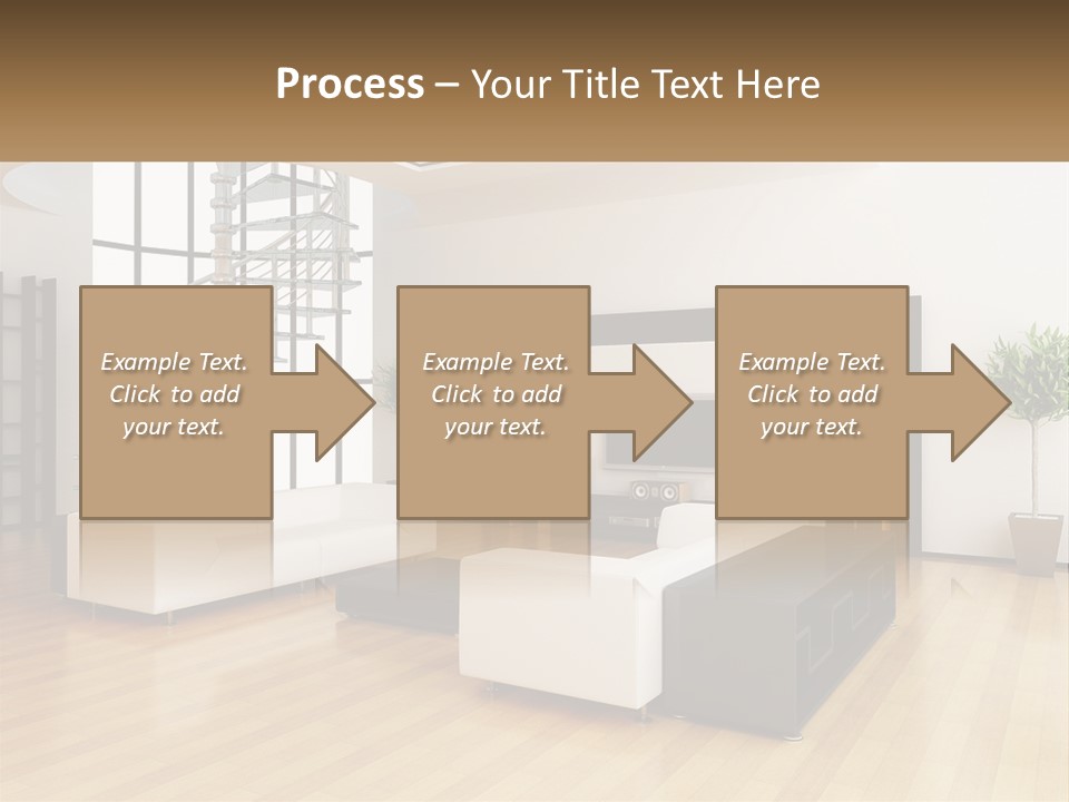 Domestic Parquet Living PowerPoint Template