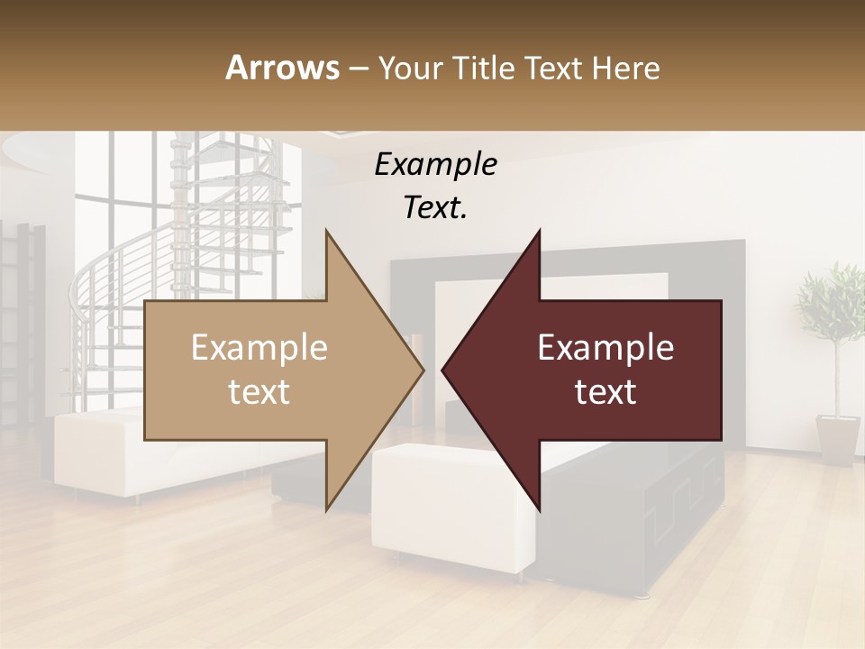 Domestic Parquet Living PowerPoint Template