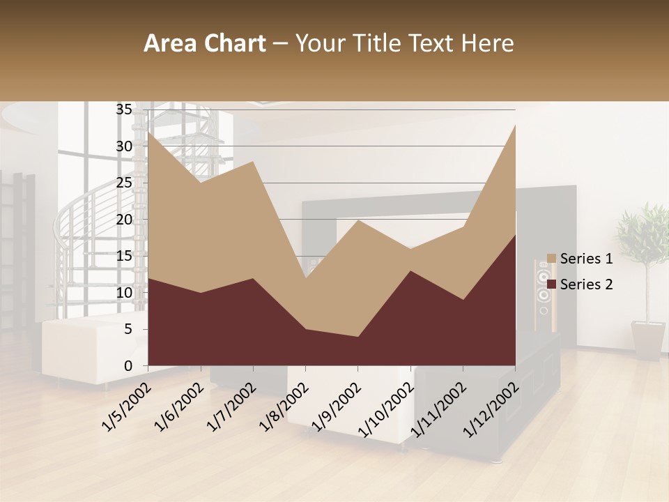 Domestic Parquet Living PowerPoint Template