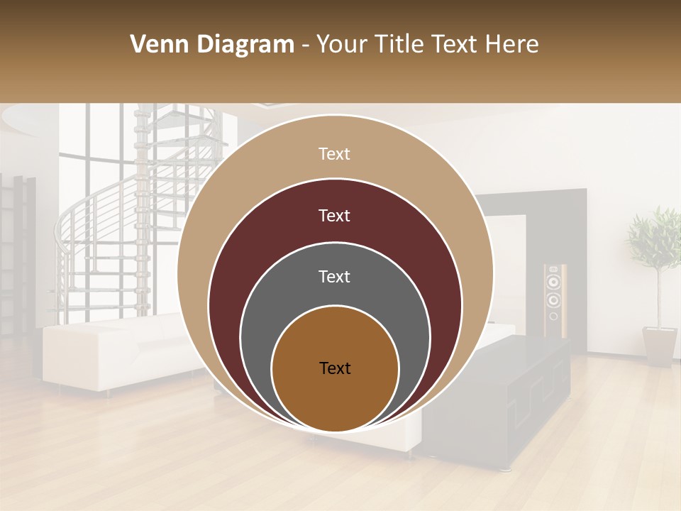 Domestic Parquet Living PowerPoint Template