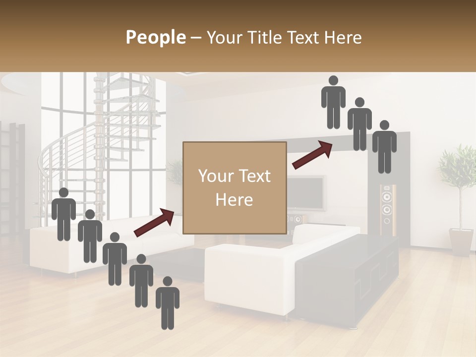 Domestic Parquet Living PowerPoint Template