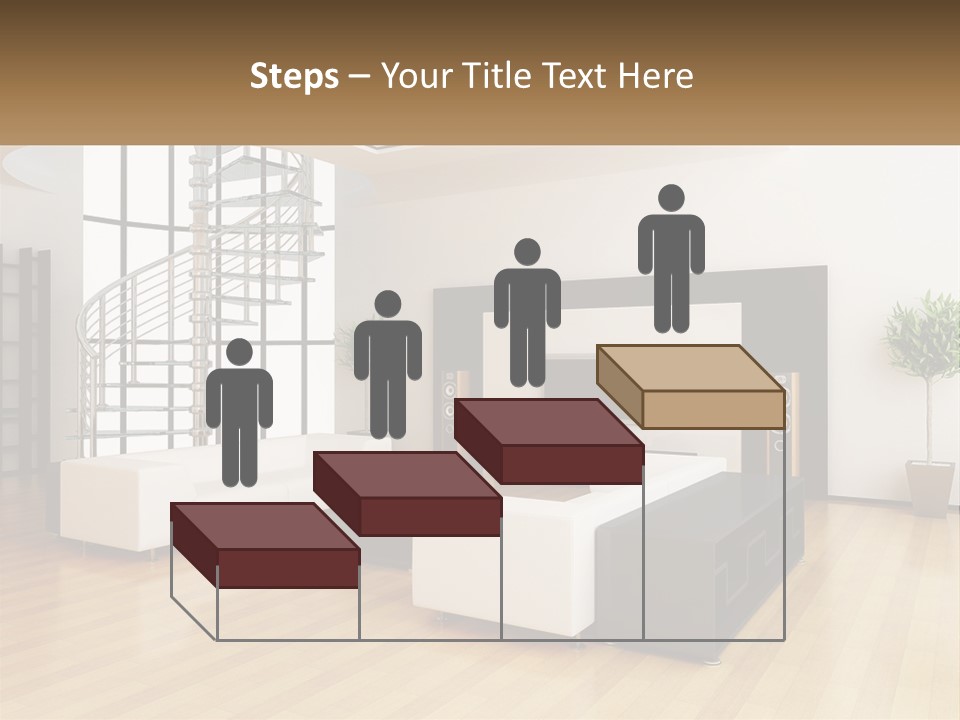 Domestic Parquet Living PowerPoint Template