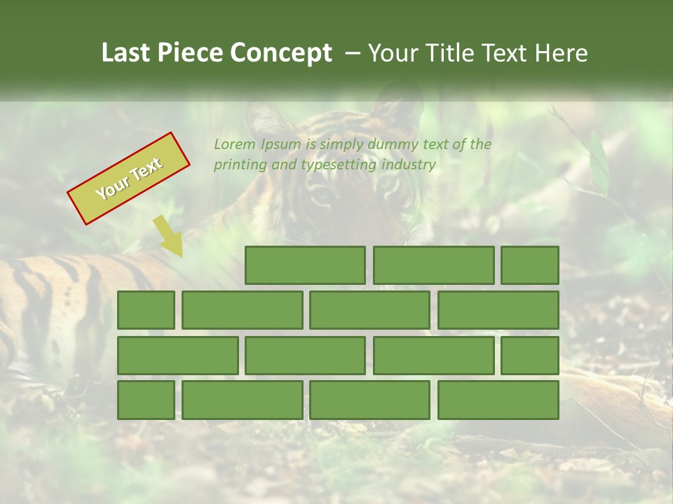 Outdoor Closeup Front PowerPoint Template