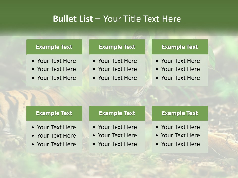 Outdoor Closeup Front PowerPoint Template