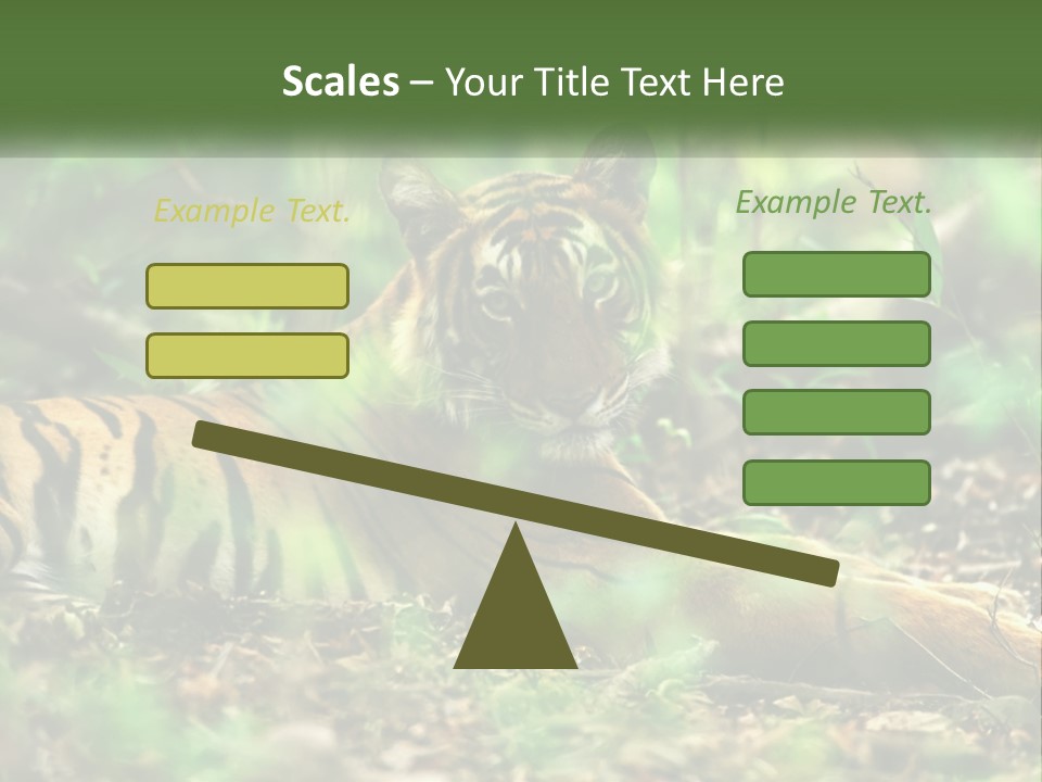 Outdoor Closeup Front PowerPoint Template