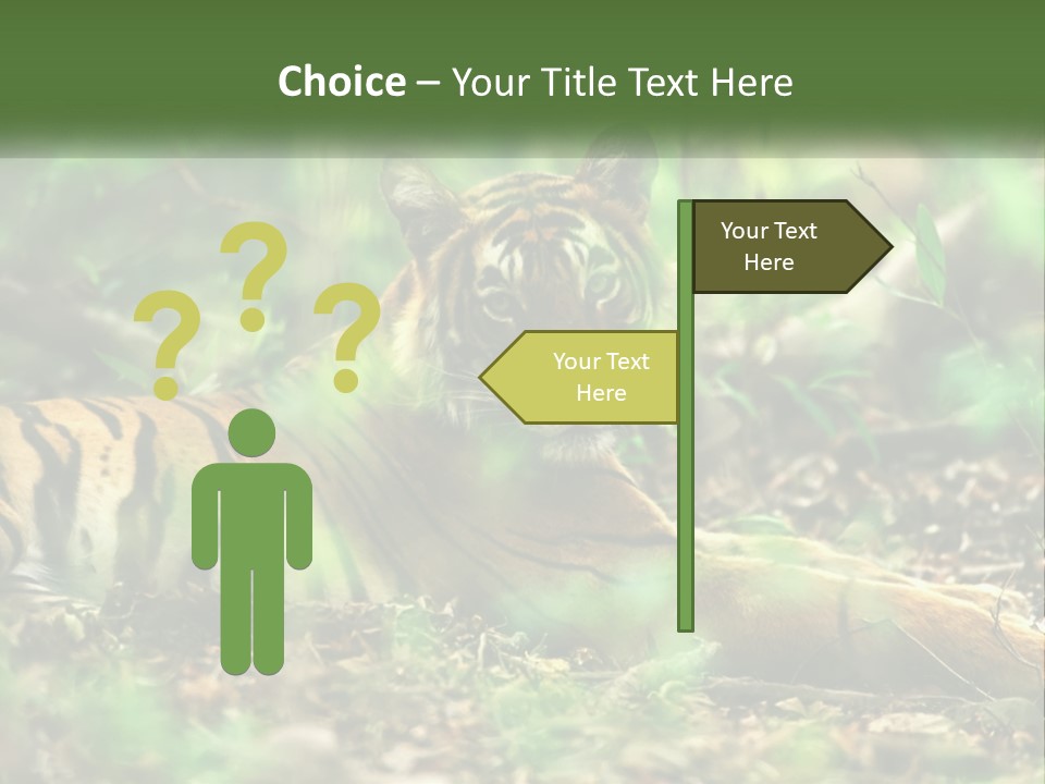 Outdoor Closeup Front PowerPoint Template