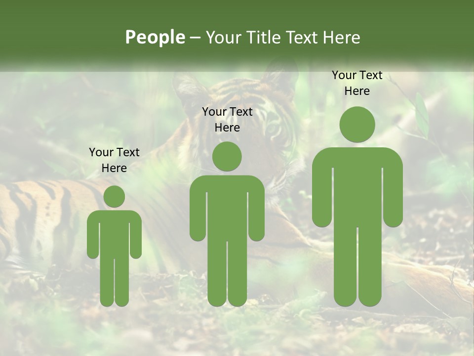 Outdoor Closeup Front PowerPoint Template