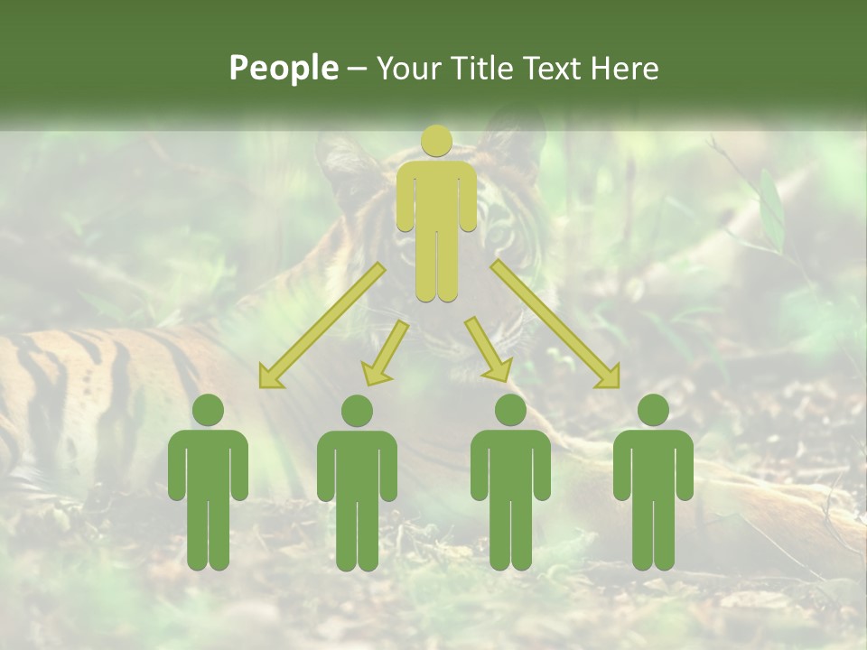 Outdoor Closeup Front PowerPoint Template