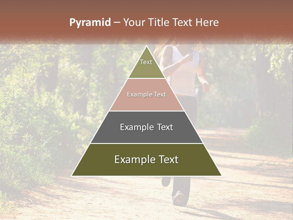 Shape Legs Road PowerPoint Template