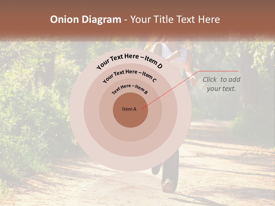 Shape Legs Road PowerPoint Template