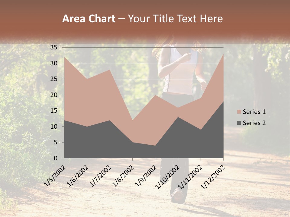 Shape Legs Road PowerPoint Template