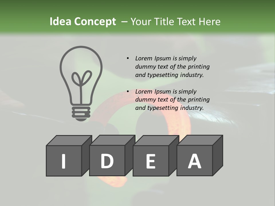 Farrier Blacksmith Hot PowerPoint Template